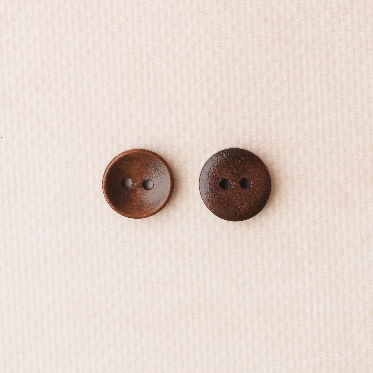 Wooden buttons