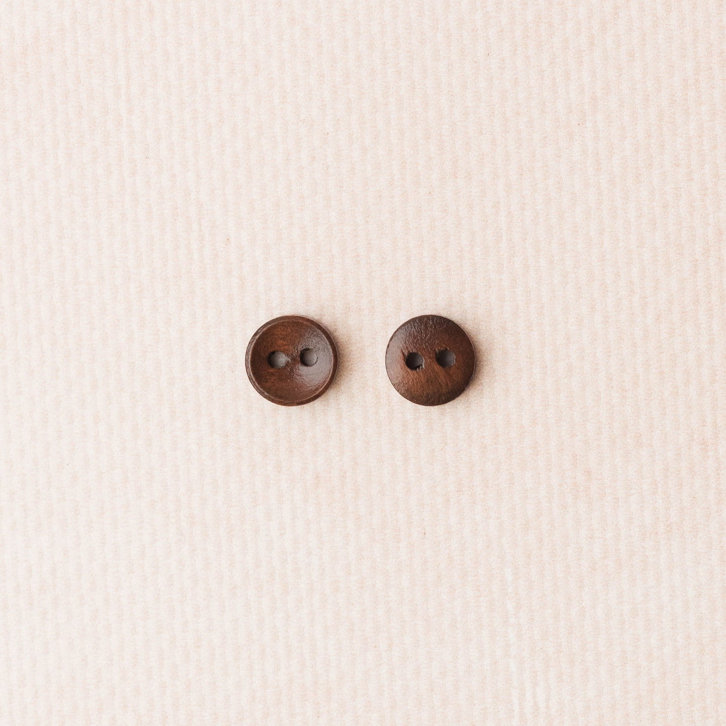 Wooden buttons