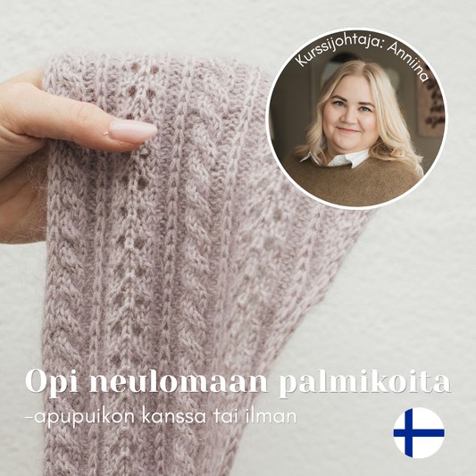 Opi neulomaan palmikkoja