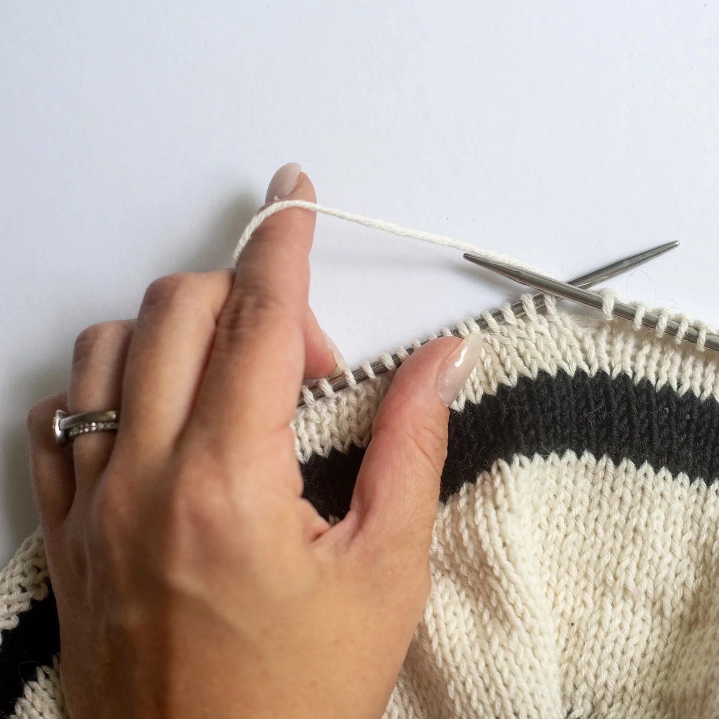 Circular needles • 100cm knitting stainless steel metal wire