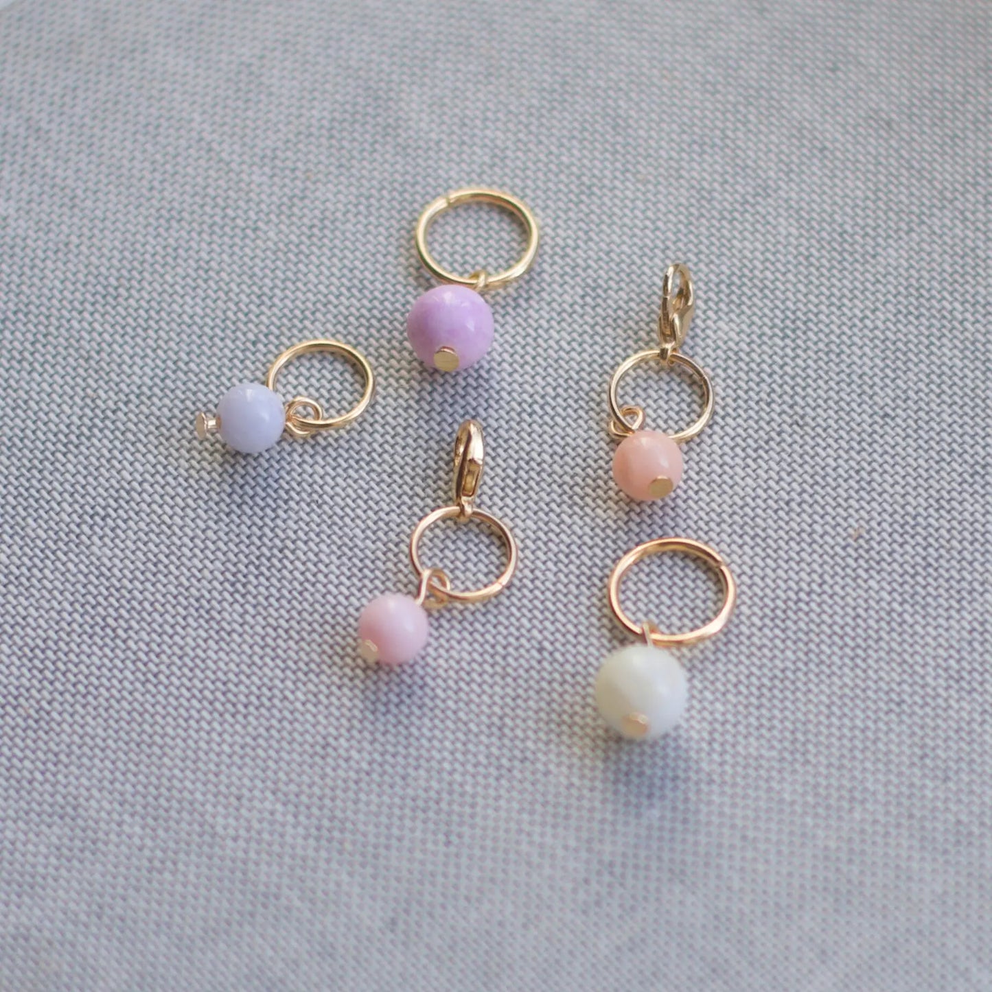 Pearls set - perfect pastel KNITS by cindy ekman