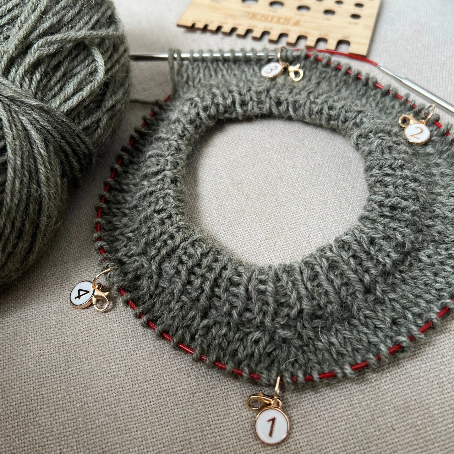 The KNITS numbers set KNITS by cindy ekman