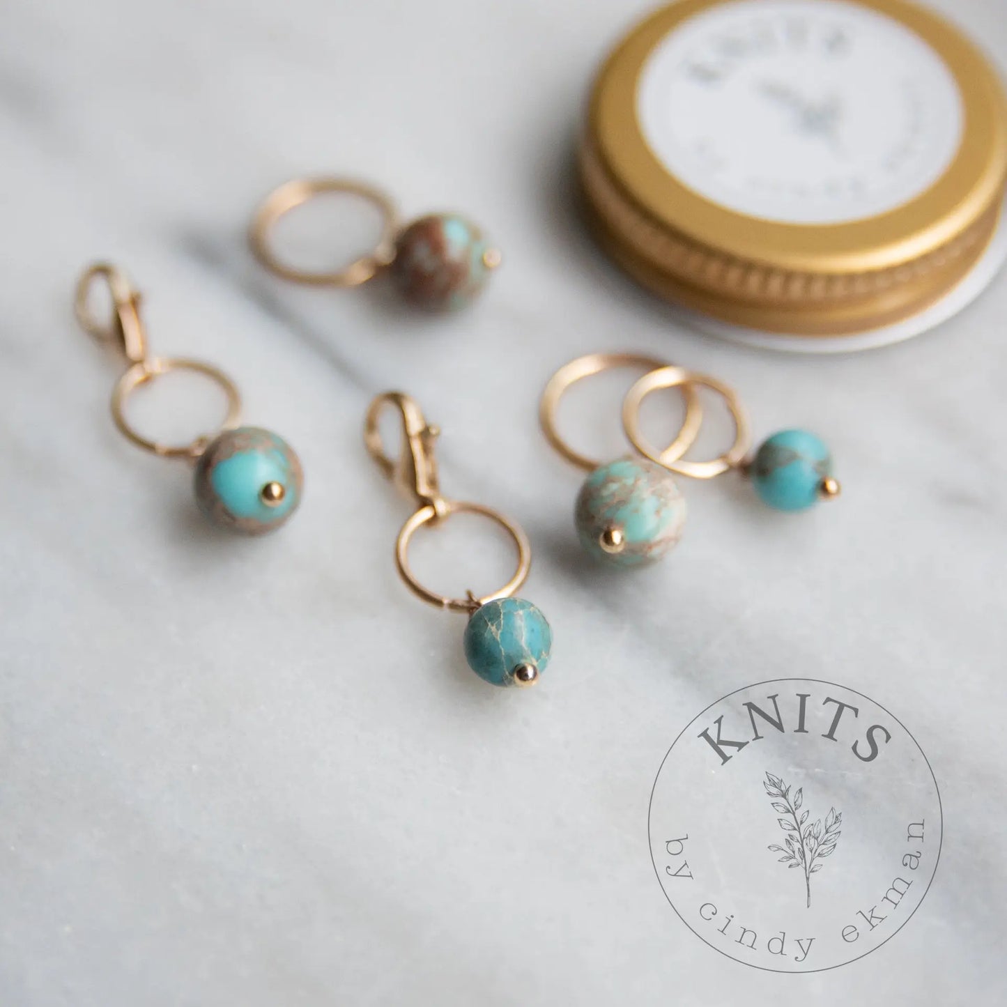 Pearls set - turquoise