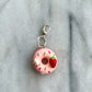 Donut strawberry - hybrid marker KNITS by cindy ekman